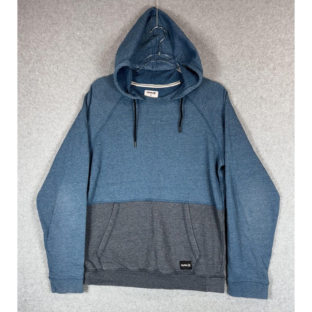 Hurley Hoodie Pullover Mens Small Fleece Kangaroo Pocket Casual Sweatshirt